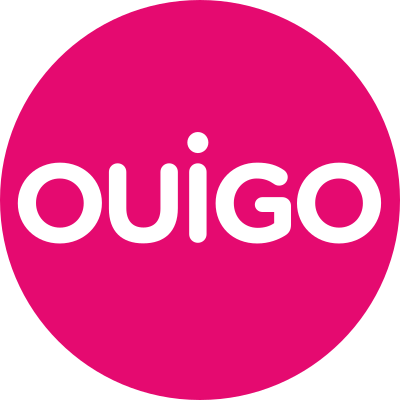 Logo OUIGO compagnie de train low cost France