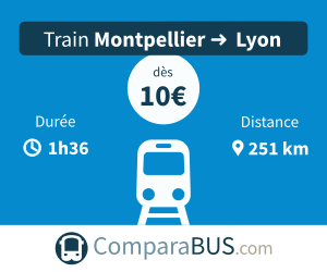 Train montpellier lyon pas cher