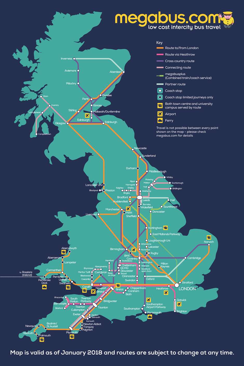 Megabus UK Cheap Bus Tickets From 1 ComparaBUS